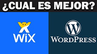 WIX vs WORDPRESS Que Plafatorma Es Mejor Para Páginas Web 2024 [upl. by Draneb]