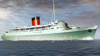 HISTÓRIA DO RMS CARONIA 19491974 [upl. by Ringsmuth185]