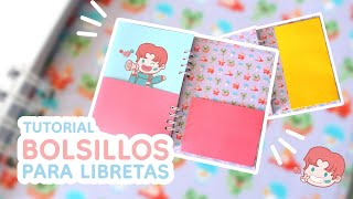 Tutorial  Bolsillos para Libretas  Agendas ☾ [upl. by Bari]