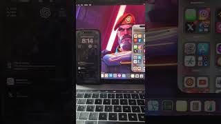 Apple iPhone Screen mirroring on Macbook MacOS macossequoia iPhone [upl. by Glory]