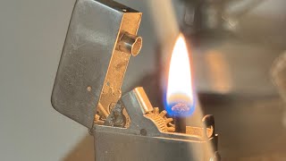 How to change the wick of a hundredyearold lighter [upl. by Heall]