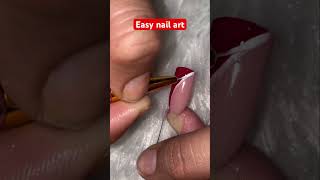 Easy nail artlike subscribe Nailstech41 [upl. by Hirschfeld]