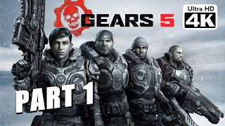 Gears 5 PC Walkthrough Part 1  Beginning 4K UHD 60FPS [upl. by Aggie743]