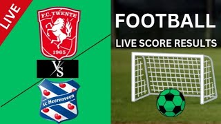 FC Twente Enschede vs SC Heerenveen Voetbal live Score resultaat  Wedstrijd vandaag 2024 [upl. by Hazlett650]