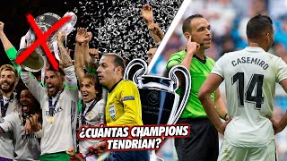 ¿CUÁNTAS CHAMPIONS tendría realmente el Real Madrid SIN quotAYUDITASquot ARBITRALES [upl. by Photina]