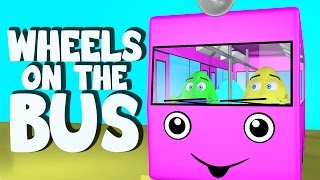 Wheels On The Bus Part 2 Compilation Nursery Rhymes Collection by Animated Surprise Eggs [upl. by Llerruj]