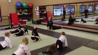 Martial Arts Kids Class Example Age 46 [upl. by Evelunn900]