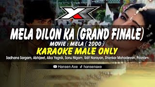 Mela Dilon Ka Karaoke  Male Only [upl. by Sokram127]