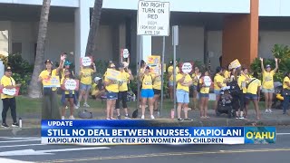 No agreement between Kapiolani Medical Center and nurses union despite mediation efforts [upl. by Anselmi997]