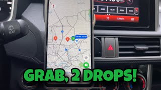 GRAB 2 DROPS OR PICK UP  BUHAY GRAB JOYRIDE DRIVER [upl. by Haida]