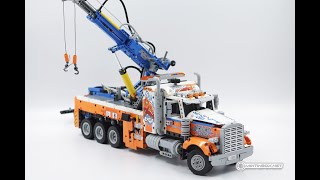 LEGO Technic 42128 Heavyduty Tow Truck en action [upl. by Mou555]