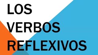 Verbos reflexivos amp الأفعال الإنعكاسية [upl. by Mukund]