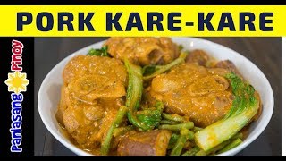 Pork Kare kare Recipe  Pata Kare  Easy Filipino Kare Kare Panlasang Pinoy [upl. by Maryann]