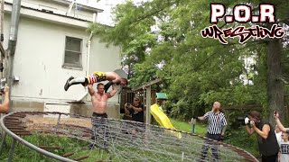 Shane Mercer vs Kamikaze  POR Wrestling Deathmatch [upl. by Eitra]