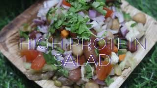 High Protein Weight Loss Salad Recipe For Dinner  PCOS Diet Plan To Lose Weight [upl. by Frohne]