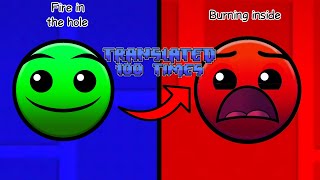 I translated Lobotomy 100 times Geometry Dash [upl. by Noonan57]