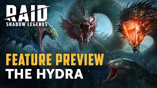 RAID Shadow Legends  Feature Preview The Hydra [upl. by Pomeroy433]