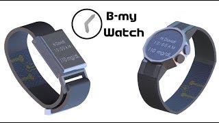 BmyWatch Noninvasive glucose biosensor [upl. by Laaspere912]