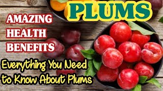 Plum Health Benefits  How to Eat Plum [upl. by Roshelle]