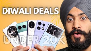 Top Smartphone Deals Under ₹20000 In Diwali Sale 2024 [upl. by Joly]