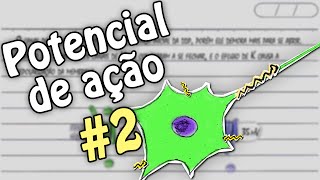 Potencial de ação o Impulso Nervoso  23  O Impulso e sua Condução [upl. by Dedra]