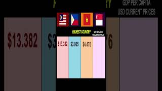 VIETNAM VS PHILIPPINES VS MALAYSIA VS SINGAPORE 💰 RICHEST COUNTRY 2023 countrycomparison [upl. by Laverne]