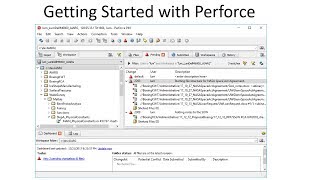 Getting Started with Perforce and P4V [upl. by Ahtael682]