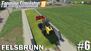 CORN SILAGE Felsbrunn  Timelapse 6  Farming Simulator 19 [upl. by Felton]