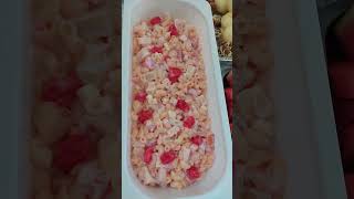 Macaroni salad shortvideo trendingshorts viralshort shorts youtubeshorts [upl. by Anaeerb537]