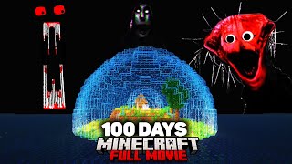 Surviving 100 Days of Minecrafts Most Disturbing Mods FULL MOVIE [upl. by Wakerly]