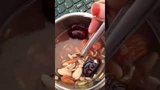 Soaked Dry fruits healthy food dryfruits healthylifestyle breakfast shorts morningroutine [upl. by Fraze]