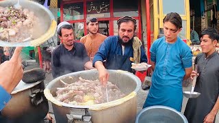 Qadeem Roosh recipe in Marko Bazaar  Dumpukht recipe  Cooking rosh  Marko Bazaar street food [upl. by Ennyl517]