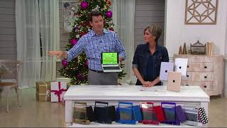 Apple New 2017 iPad 32GB WiFi w Bluetooth Keyboard Case amp Accessories on QVC [upl. by Enyleve]