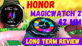 HONOR MAGICWATCH 2 42mm  Long Term Test and Review  1 Month  Pros and Cons In Detail [upl. by Miah]