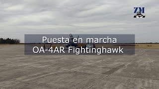 Puesta en marcha OA4AR Fightinghawk [upl. by Carson]