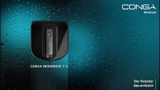 Fensterputzroboter Conga WinDroid 970 [upl. by Warila466]