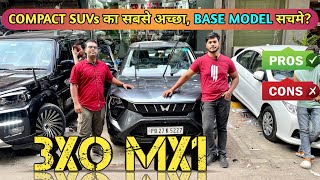 Mahindra 3XO Base Model Ownership Review  XUV 3XO MX1 Pros and Cons  3XO base model Modified [upl. by Pat768]