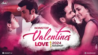 Valentines Special Love Mashup 2024  The Valentine Mashup 2024  ANIK8  Love Songs Nonstop Jukebox [upl. by Libby]