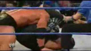 Lesnar powerbomb Undertaker [upl. by Neemsaj665]