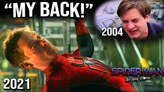 All SpiderMan No Way Home References to Previous Movies 4K Scenes [upl. by Kale]