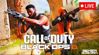 🔴PLAYING BLACK OPS 6 LIVE GAMEPLAY FOR THE FIRST TIME [upl. by Nwahsyd656]