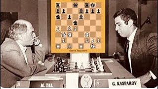 Tal’s unbelievable Queen sacrifice leaves Kasparov absolutely gobsmacked [upl. by Enelia]