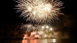 Feuerwerk Weinfest Winningen Mosel 2018 [upl. by Karwan]