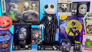 Halloween Toys UNBOXING and Review  Nightmare before Christmas  Jack Skellington mystery toys [upl. by Ahserkal579]