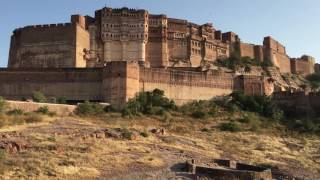 Rajasthan Jodhpur Sunset at the Batman Cave at back of Fort [upl. by Gnut]