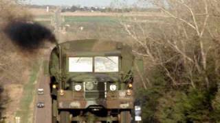 1972 Am General M35A2 smoke video [upl. by Meehahs]