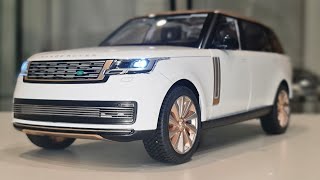 Unboxing of Range Rover SV 2022  118 Scale  QY Toys [upl. by Galang33]