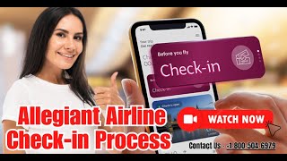 Allegiant Airline Checkin Process  Full Dtail  Watch Full Video [upl. by Bland935]