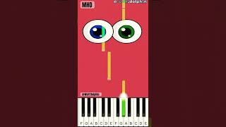 Angel’s Eyes  Which Number  Proto Disco meme the amazing digital circus wolfdolphin  Piano [upl. by Ayamat]