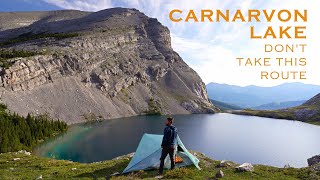 CANADIAN ROCKIES Bushwalking from Carnarvon Lake to the GDT FILM amp GUIDE [upl. by Sliwa]